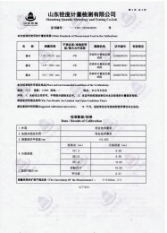 检测仪器报告证书：通用卡尺检定报告